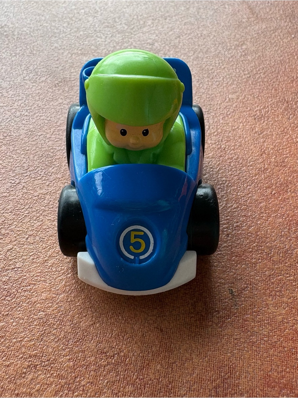 Little People Race Cars Drivers Wheelies (4) Red Yellow Blue Orange 2009-2019 - Picture 2 of 14